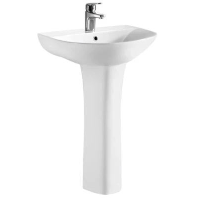 Image of Vitellio Slade 550(W) X 460(D)mm basin 1 tap hole NCG302