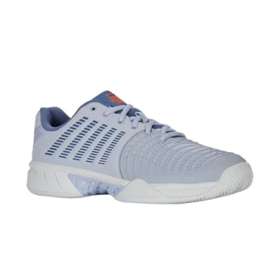 Image of K Swiss Men&#039;s Express Light 3 Tennis Shoe, Arctic Infinity Scrlt Ibis, 7.5 UK