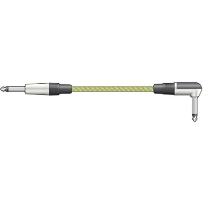 Image of chord Premium Retro Guitar Lead, 3 m, Grey/Gold