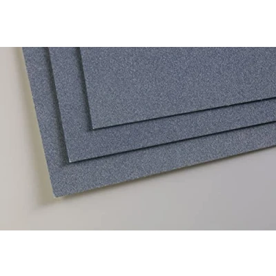Image of Clairefontaine 696165C Pastelmat Paper Pack 5 Sheets Special Card for Dry Pastels A3 29.7x42 cm 360g Dark Blue