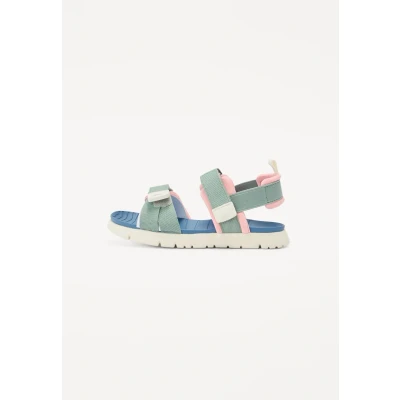 Image of Camper Oruga Sandal Sandals for kids, Size: 11K, Light green/light pink Textile