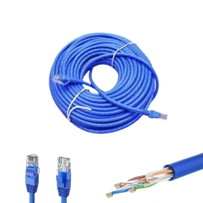 Image of CAT6 RJ45 Ethernet Network High Speed LAN Internet Patch UTP Cable 40meters CCA UK