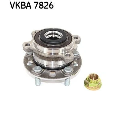 Image of 51730L1000 Wheel bearing kit SKF VKBA 7826 92mm HYUNDAI: i20 III