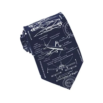 Image of Principles of Flight Silk Tie by The Studio