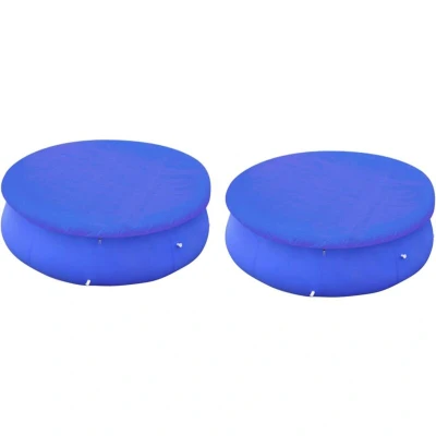 Image of vidaXL Pool Covers 2 pcs for 300 cm Round Above Ground Pools