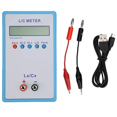 Image of LC 200A Inductance Capacitance Meter Multimeter Handheld L/C Electric ABS LCR 150 x 89 29mm