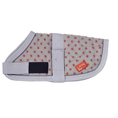 Image of Petface (Little Petface) Puppy Dog Coat, 25 cm, Red Stars