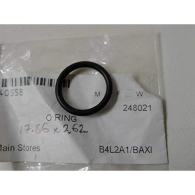 Image of Baxi NEW COMBI DUOTEC BOILER EXCHANGER O RING (17.86x2.62) 248021