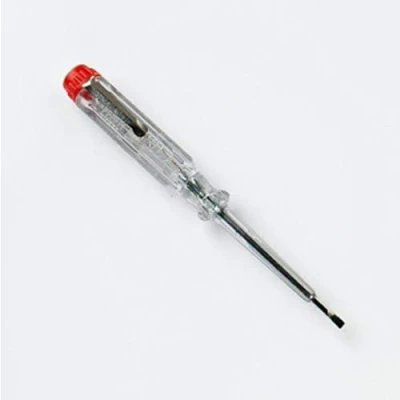 Image of Merriway BH07471 Mains Voltage Detector Neon Tester/Screwdriver, White