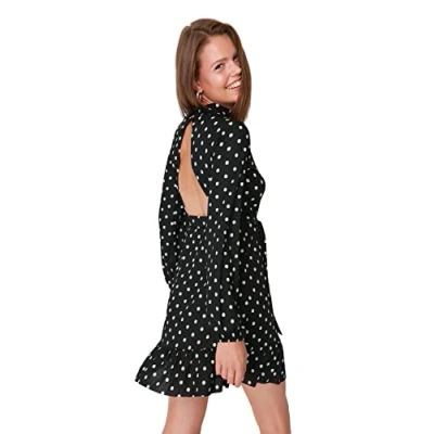 Image of Trendyol Dress Black A line