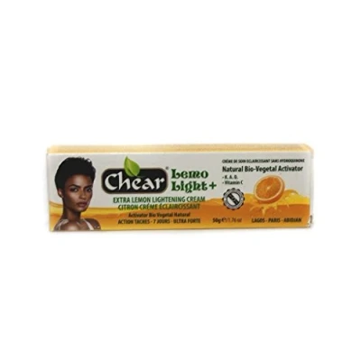 Image of Lemo Light+ Skin Lightening Brightening Face Cream Tube 50g with extra lemon oil