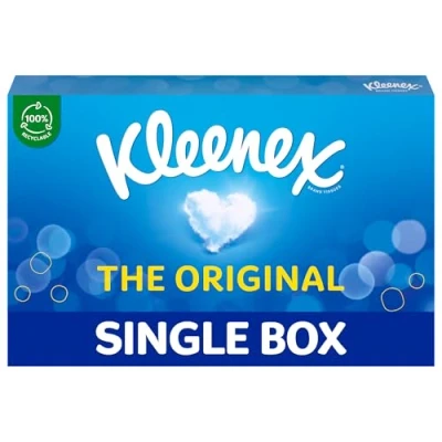 Image of Kleenex Tissues Original Tissues, Pack of 64 Sheets