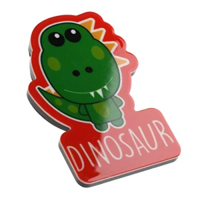 Image of Cute Dinosaur Dino T Rex Character Kids Novelty Magnet