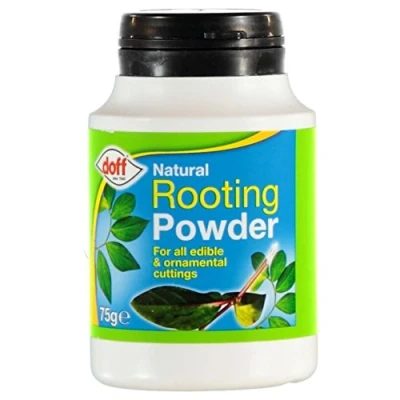 Image of 2 x Doff® Natrural Rooting Powder 75g Help New Roots On Cuttings and Promotes Strong Healthy