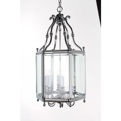 Image of Regal 6 Light Polished Chrome Indoor Lantern