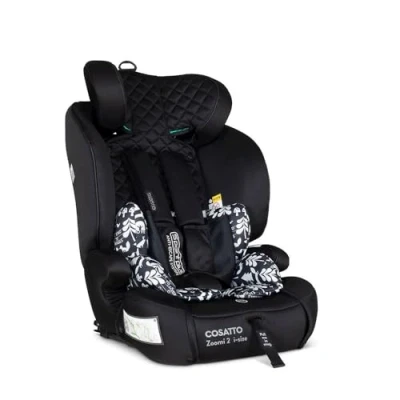 Image of COSATTO Zoomi 2 iSize Car Seat from 76cm up to 150cm (Approx.15 Months 12 Years), ISOFIT, Adjustable Headrest, Side Impact Protection, Easy Install, R129 Tested ()