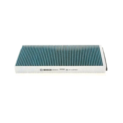Image of 64316913505, 64316913506, 64316935822, 64316935823, 64319171858 Pollen Filter BOSCH 0 986 628 518 Activated Carbon 317mm 168mm 30mm FILTER+