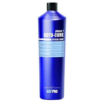 Image of KEPRO Kay PRO BOTU CURE Reconstructing Shampoo with Plants Peptides for Severely Damaged Hair that tends to break 1000ml