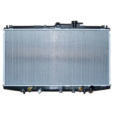 Image of 19010PCA003, 19010PCA013, 19010PCA023, 19010PCD003, 19010PDAE01 Engine radiator NRF 53087 Aluminium 664mm 350mm 16mm Brazed cooling fins