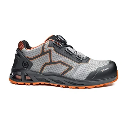 Image of Base K Jump/ Trek/ Rush Kaptiv Low Shoes Grey/Orange UK 6 EU 39