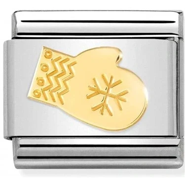 Image of Nomination Winter Mitten Charm