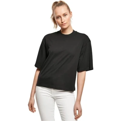 Image of Urban Classics Oversized Basic Tshirt, Women&#039;s, Size: XS, Black