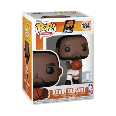 Image of Funko Pop! NBA: Suns Kevin Durant Collectable Vinyl Figure Gift Idea Official Merchandise Toys for Kids &amp; Adults Sports Fans Model Collectors and Display