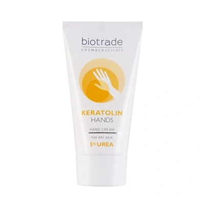Image of Biotrade Keratolin Hand Cream 50 ml, With 5 Percent Urea, Hydrates, Nourishes and Smooths the Skin