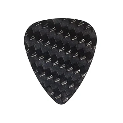 Image of Carbon Tones Mini 0.5mm thick Jazz Guitar Pick, Black