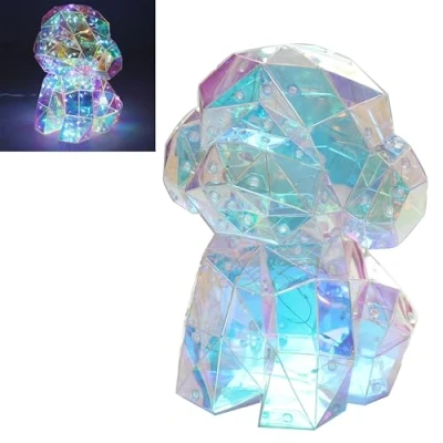 Image of Lesser &amp; Pavey Starlightz LED Fun Colour Changing Night Light with USB Wire Interactive Puppy
