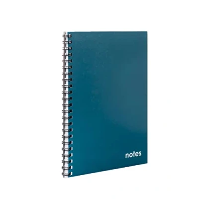 Image of Collins Essential A4 Spiral Wiro Ruled Notebook 80 pages Teal
