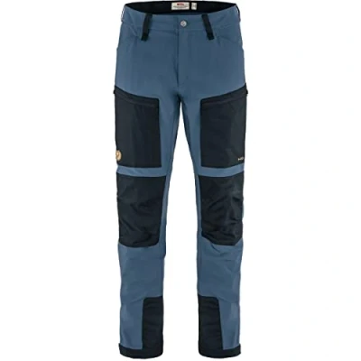 Image of Fjallraven 86411 534 555 Keb Agile Trousers M/Keb M Pants Men&#039;s Indigo Blue Dark Navy Size 52/R
