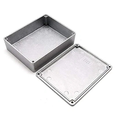 Image of Aluminium Box Enclosure External Junction Electronic Tool 50.5 x 31mm