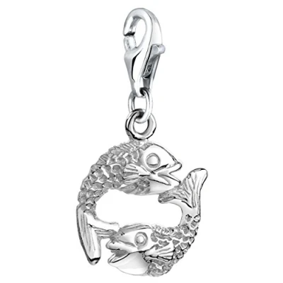 Image of Nenalina Charm Fish Pendant, for all brands of Bracelets and Necklaces, made 925 sterling silver, 713214 000