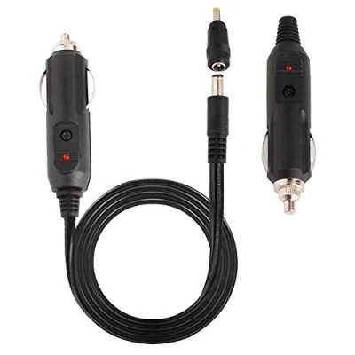 Image of GTIWUNG 12V 24V 10FT Car Cigarette Lighter, Auto Power Supply Cord Connect with Cigar Female Socket, Connector Cable for Portable DVD Player, Car, Truck, Bus Camera, DVR