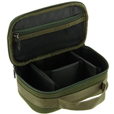 Image of NGT 3 Way &#039;Rigid&#039; Lead Bag Green, One Size