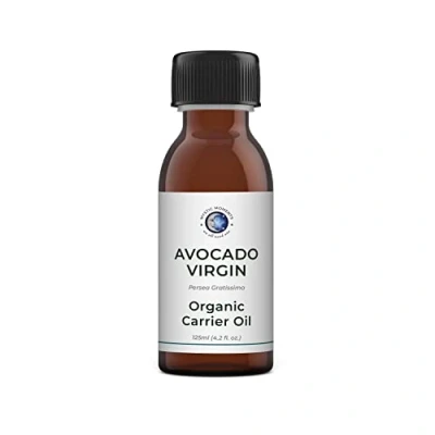 Image of Mystic Moments Organic Avocado Virgin Carrier Oil 250ml Pure &amp; Natural Perfect For Hair, Face, Nails, Aromatherapy, Massage and Dilution Vegan GMO Free