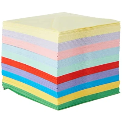 Image of Craft UK 2374 200 5X5 Envelopes in Assorted Colours
