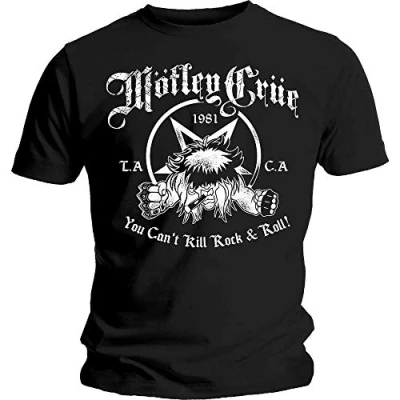 Image of Motley Crue Men&#039;s MOTTEE30MB T Shirt, Black, XL