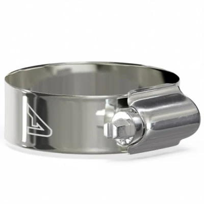 Image of 1 Pack 70mm &gt; 90mm Worm Drive 304 Stainless Steel Hose Pipe Clamps Clips