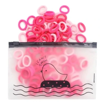 Image of xbiez 100pcs Hair Bobbles Elastic Hairbands For Women Girl Scrunchies Soft And Stretchy Bands