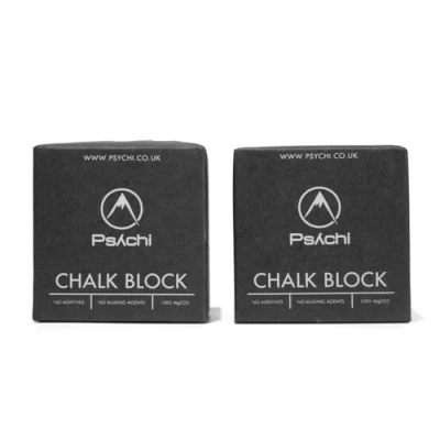 Image of Psychi x2 Chalk Block for Crossfit Rock Climbing Bouldering Gym Gymnastics Weightlifting Pole Dancing