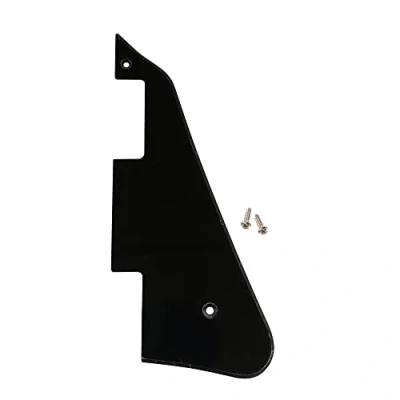 Image of Musiclily LP Guitar Pickguard Scratch Plate for USA Les Paul Modern Style Electric Guitar,1Ply Black