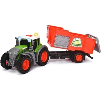 Image of Majorette 203734001 Traktor Fendt Tractor Trailer, One Size