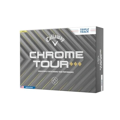Image of Callaway Golf Chrome Tour Triple Diamond Ball, Track