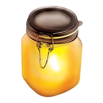 Image of Suck UK Sun Jar Solar Light Garden Lights Powered Waterproof Rechargeable Indoor &amp; LED Mason Party Gardening Gifts Or Outdoor Yellow