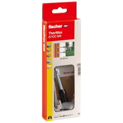 Image of Fischer 45681 8/100 M6 B &quot;Thermax&quot; Stand Off Installation Multi Colour (2 Piece)