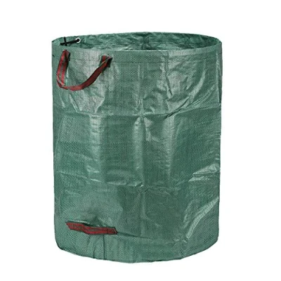 Image of Garden Bags,Reuseable Yard Leaf Bag 72 Gallon Heavy duty Gardening Lawn Pool Waste Collector container