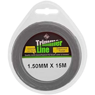 Image of SPARES2GO 1.5mm Low Noise Strimmer Line Spool Refil for McCulloch Trim Mac 210 XT25 XT200 EL10 Strimmers