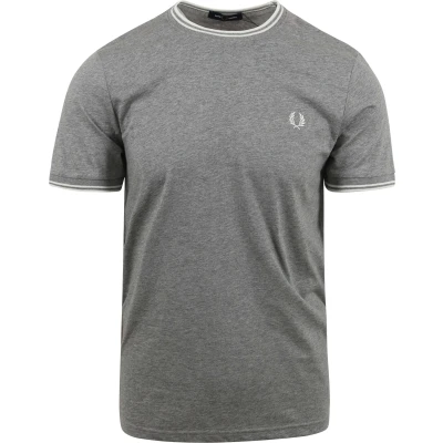 Image of Fred Perry T shirt M1588 Grey size S